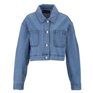 [아이잗컬렉션]크롭 데님재킷 (CP4E0JK041)