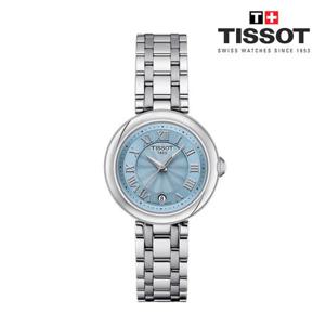 [티쏘]BELLISSIMA 벨리시마 스몰 레이디 아이스 블루 T126.010.11.133.00