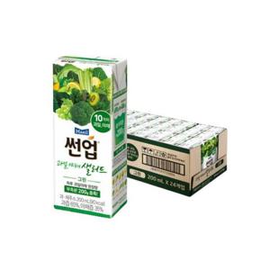 [매일유업] 매일유업 썬업 과일 야채 샐러드 그린 200ml 24개