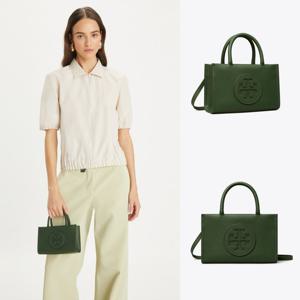 토리버치 145613 312 여자 Ella 로고 패치 미니 토트 크로스백