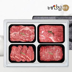 [농협안심한우] 1등급 한우 선물세트 구이정육5호 1.6kg