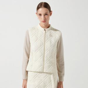 [먼싱웨어][40%OFF] 여성 그랜드슬램 초경량 퀼팅 베스트 아이보리(MP312LWV91)