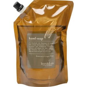 Jean&Len진앤렌 액상비누 핸드워시 로즈마리앤진저 리필팩 500ml