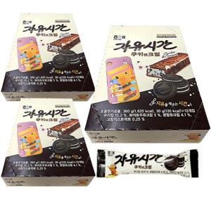 해태제과 자유시간 쿠키앤크림 30g 36개
