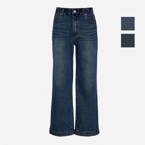 [뱅뱅]여성 속밴드 기모 와이드 스판 청바지 NQK659