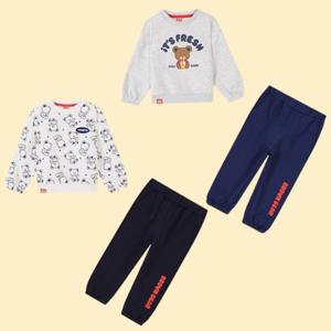 [코코리따]최애 콤비 티셔츠바지상하세트CEMS241E1