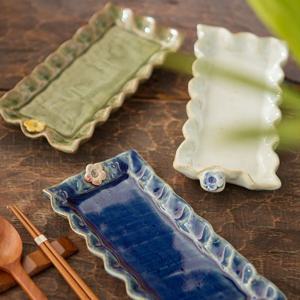 이천도자기 손화 홈 직사각  접시 플레이트