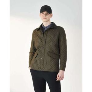 닥스 골프 24FW 가격인하PREMIUM 카키 코듀로이 퀼팅 패딩 점퍼 DGJU4D724K3