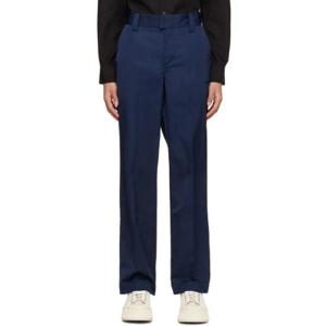 26 SS 소울랜드 여성 네이비 에버렛 슬랙스 231621F087001