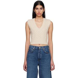 26 SS 랙앤본 여성 오프 화이트 엘리자베스 베스트 231055F100002