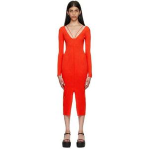 26 SS Aeron 여성 레드 리볼리 맥시 드레스 222343F055000