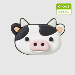 [크록스본사]3D 젖소 지비츠  참 10013946-GR