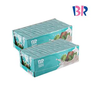 [배스킨라빈스] 멸균우유 민트초코 190ml, 48개(2박스)