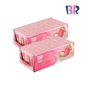 [배스킨라빈스] 멸균우유 베리베리 스트로베리 190ml, 48개(2박스)
