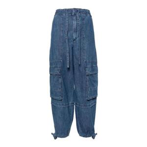 이자벨마랑 스트레이트 팬츠 24PPA0278FAB1H04E30BU Blue