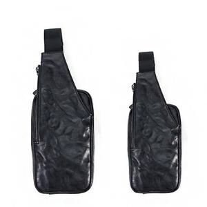 베지터블 가죽 2size 심플 미니 힙색 슬링백 웨이스트백 BP9217S L사이즈