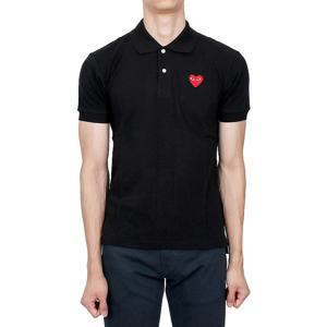 [꼼데가르송] 25FW 레드 와펜 PK 반팔티(P1T006) (AX T006 051 1)