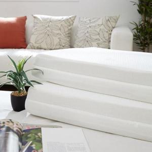 메모리폼 매트 바닥 침대 접이식 매트리스 바닥 토퍼 침대 수면