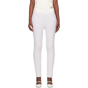 26 SS 막스마라 여성 오프 화이트 라릭스 라운지 팬츠 251118F086006