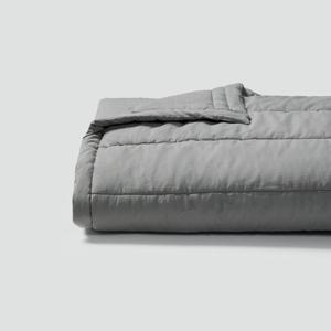 [JAJU/자주] 코튼 워싱 피그먼트 차렵이불_SS_그레이