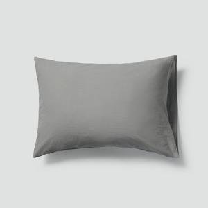 [JAJU/자주] 코튼 워싱 피그먼트 베개커버_70x50cm_그레이
