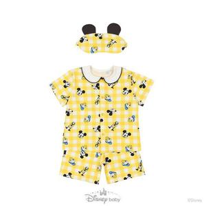 [디즈니베이비]미키체크모달파자마(안대)(YELLOW)_79R317801
