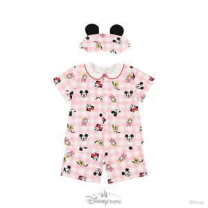 [디즈니베이비]미니체크모달파자마(안대)(PINK)_79R317851