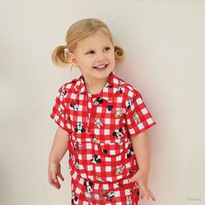 [디즈니베이비]디즈니미니친구들체크상하(RED)_79R323057