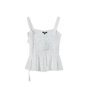 [랩]스모킹 리본 뷔스티에 블라우스(AQ2WB561)