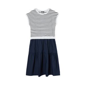 [랩]단가라 맨투맨 배색 플레어 원피스(AQ2WOS41)