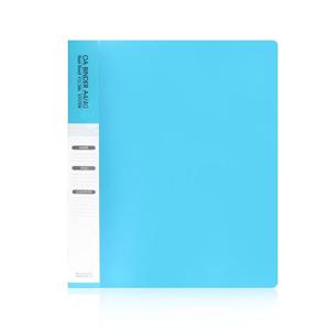 A4 40매 링 클리어화일 하늘 속지추가가능 클리어파일 문서화일 사무실화일 학생용화일 속지추가클리어화일