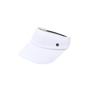 헤지스 골프 여성 25SS 화이트 여성 기본 바이저 HWHE5E102OW