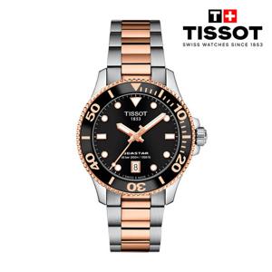 [티쏘][NEW] 씨스타 1000 쿼츠 36mm T120.210.22.051.01