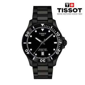 [티쏘][NEW] 씨스타 1000 쿼츠 40mm T120.410.33.051.00