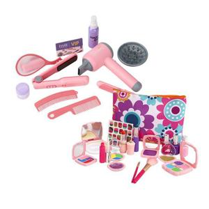 [캐스B]플레이 미용놀이스타일링2종세트(1096set)(트랜디스타일미용놀이+메이크업파우치)