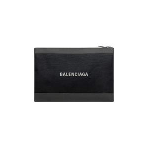 발렌시아가 네이비 클립 M 블랙 3738342HHCN1000