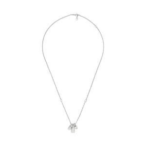 구찌 다이애그널 인터로킹 G 네클리스 925 스털링 실버 776996-J8400-8106