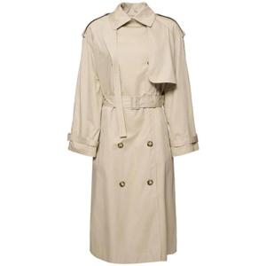 스텔라 매카트니 라이트 코튼 오버사이즈 트렌치 코트 81I-AAE005