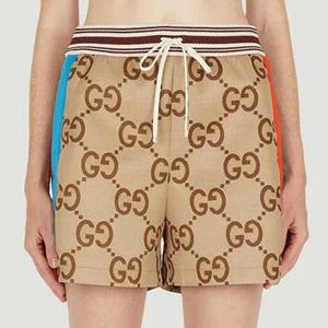 26 SS 구찌 점보 GG 스트라이프 테이프 트림 슈프림 쇼츠 695745 XJECZ 2270