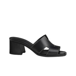 에르메스 헬리아 60 샌들 카프스킨   누아 H232089Z02