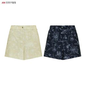 JDX X2PHW6763  여성 시즌 패턴 하프 팬츠