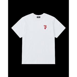 [널디] 하트 로고 반팔 티셔츠 PNEU25ST03 HEART LOGO S S T-SHIRT