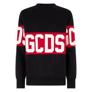 26 SS GCDS 밴드 로고 크루 넥 스웨트셔츠 A2OM1514KE2 TP438044476