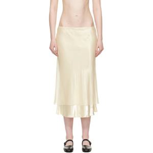 26 SS 카이트 여성 베이지 모니나 미디 스커트 251914F092006