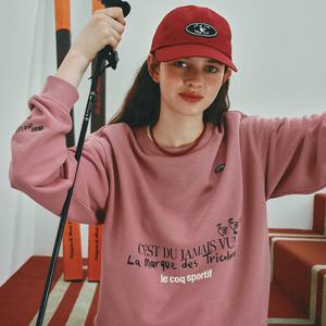 [르꼬끄공식] 르꼬끄X275C 레터 루스터 맨투맨 (QQ323XFS72)