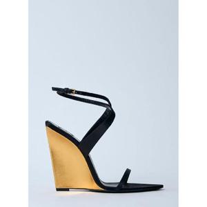 26 SS 생로랑 여성 살로메 웨지 sla0259022blk