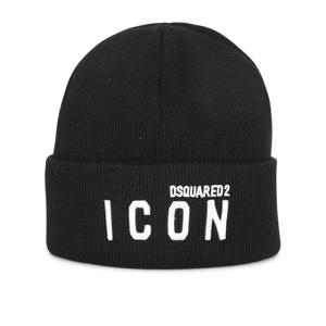 디스퀘어드2 비니 KNM0179 01W00001 M063 Black