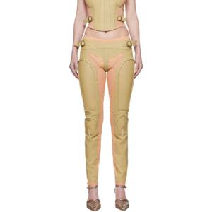 26 SS 노울스 여성 카키   핑크 GTR 슬랙스 251148F084000