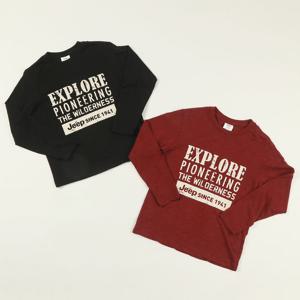 [지프키즈]빈티지 익스플로어 긴팔티  KP3TSU022