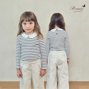 [페리미츠] 스트라이프 카라티셔츠(P2531T174_11)